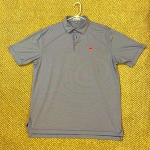 Peter Millar men’s polo, size XL, with SMU Mustangs logo